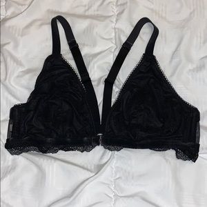 black victoria secret bralette